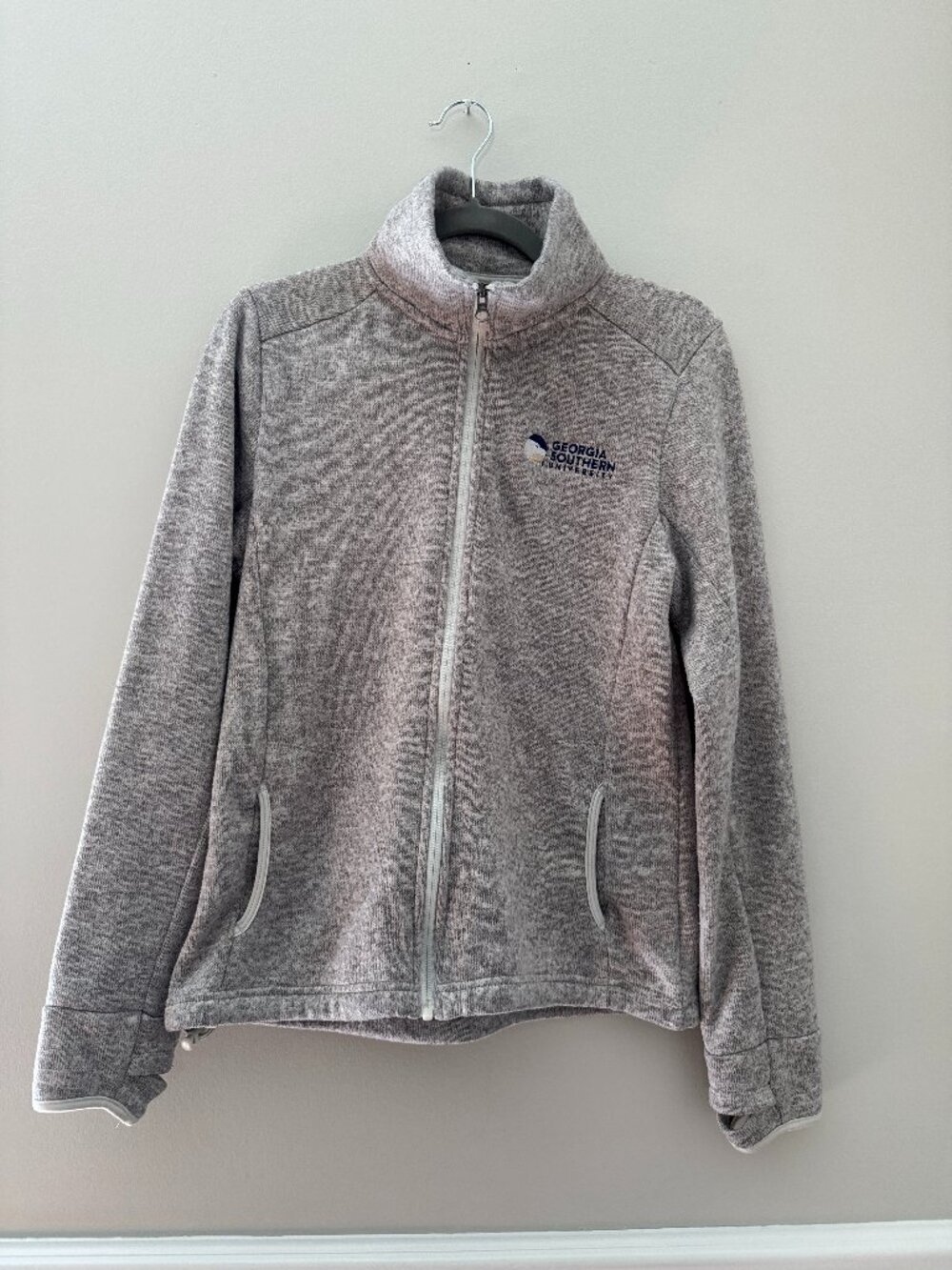Georgia Southern University Full Zip Fleece Jacket Size M